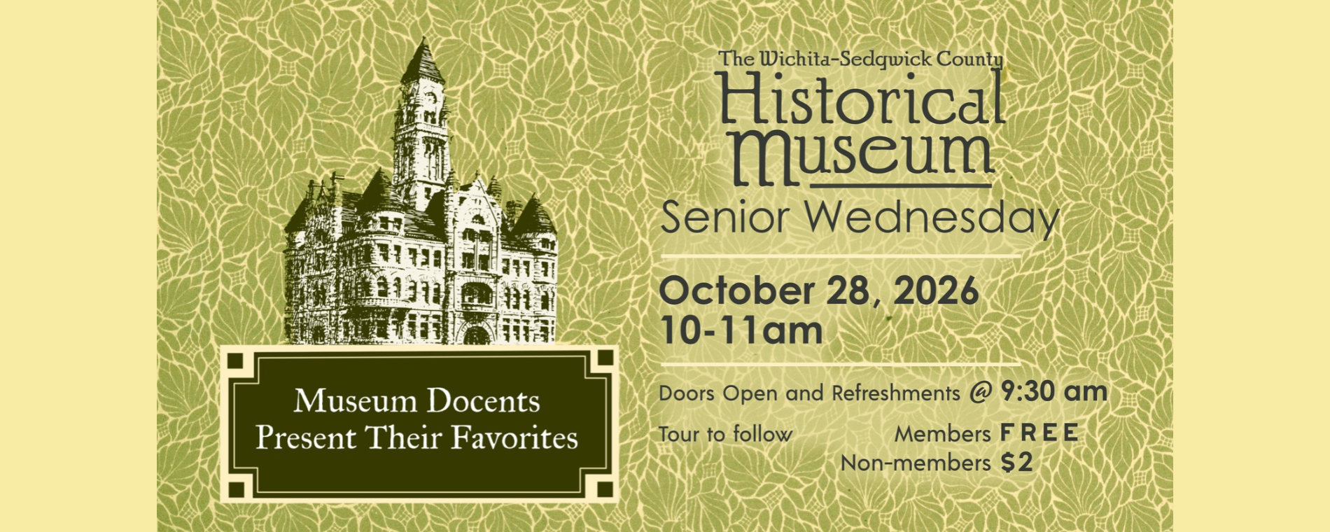 Senior Wednesday - Museum Docents Present Their Favorites