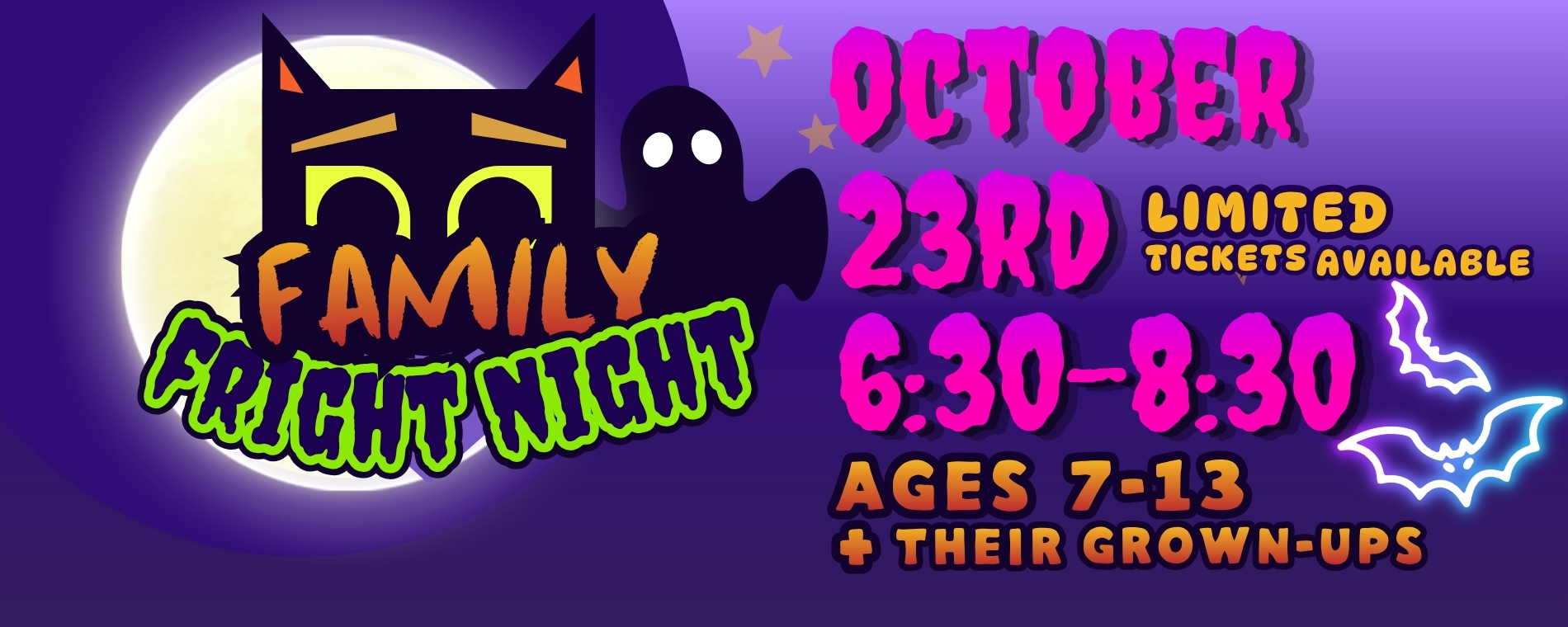 Family Fright Night at Snick's