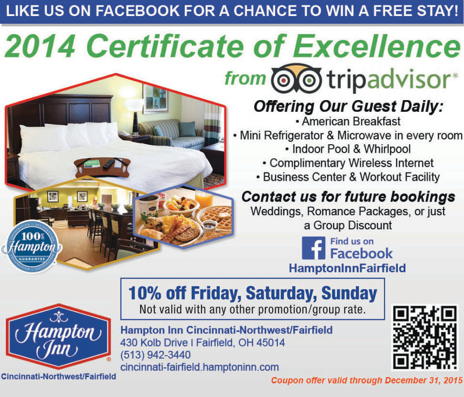 Hampton Inn Cincinnati Northwest/Fairfield Butler County, OH