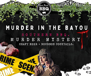 Murder In The Bayou Dinner Show at Jane Bond BBQ