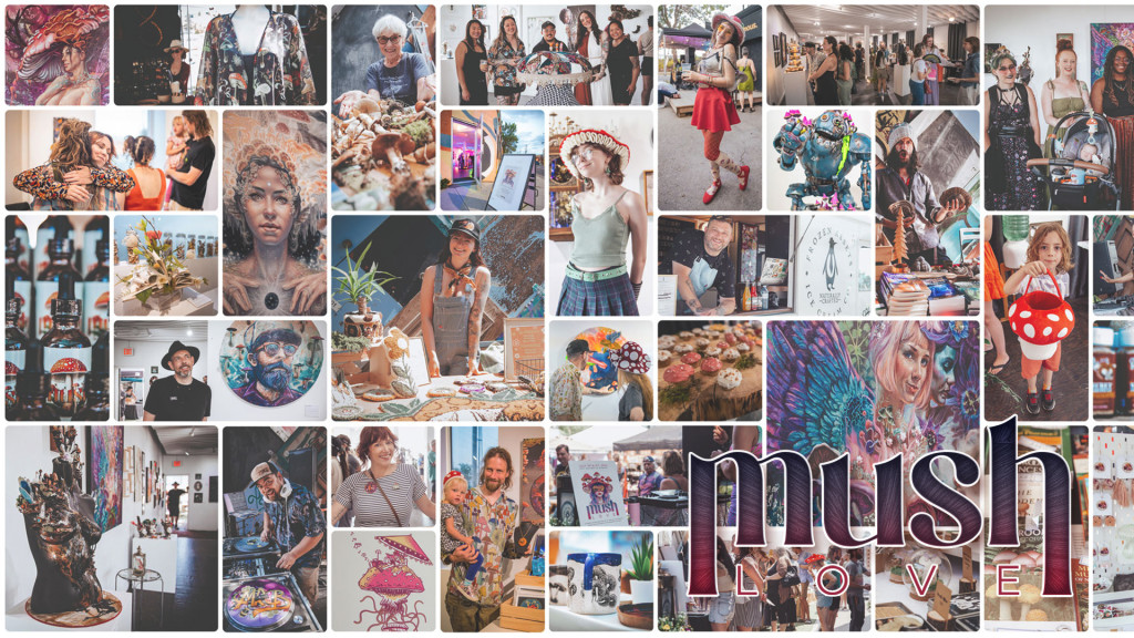 Mush Love Art Exhibition & Market Event