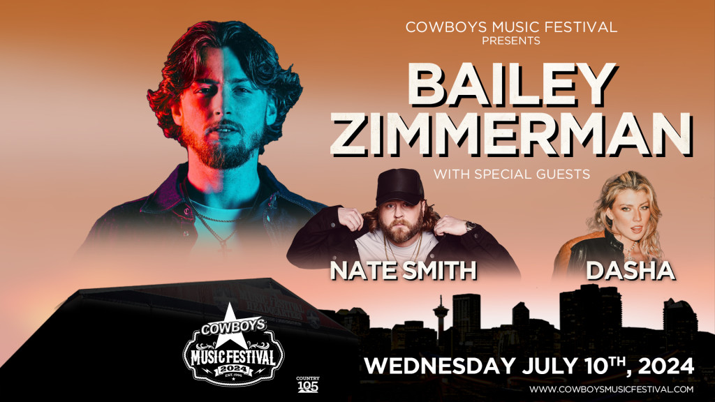 Bailey Zimmerman | Cowboys Music Festival | Tourism Calgary