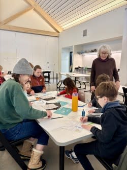 Family Art Day: Founder's Marks Inspired by Madeline Tourtelot