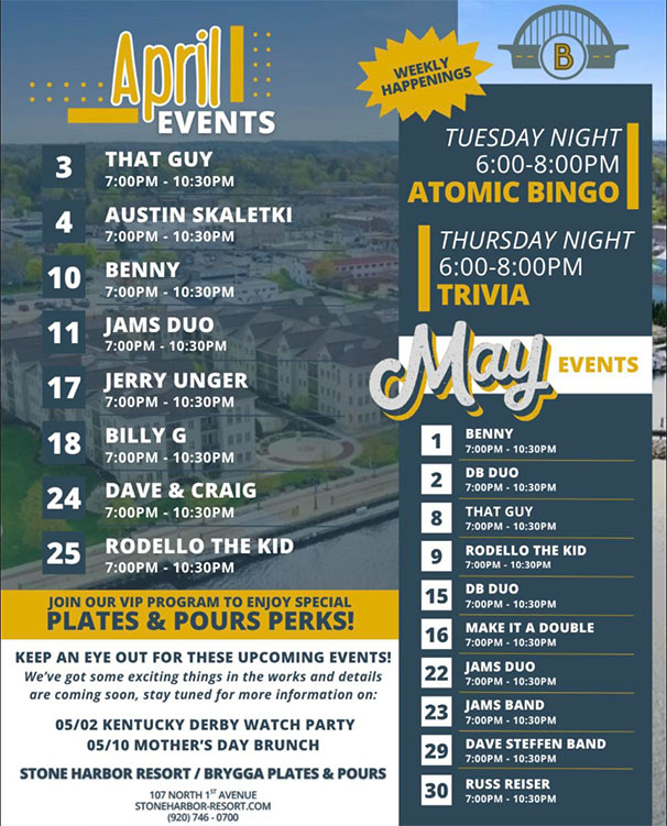 Live Music at Brygga Plates & Pours