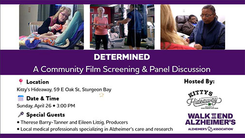DETERMINED: A Community Film Screening & Panel Discussion