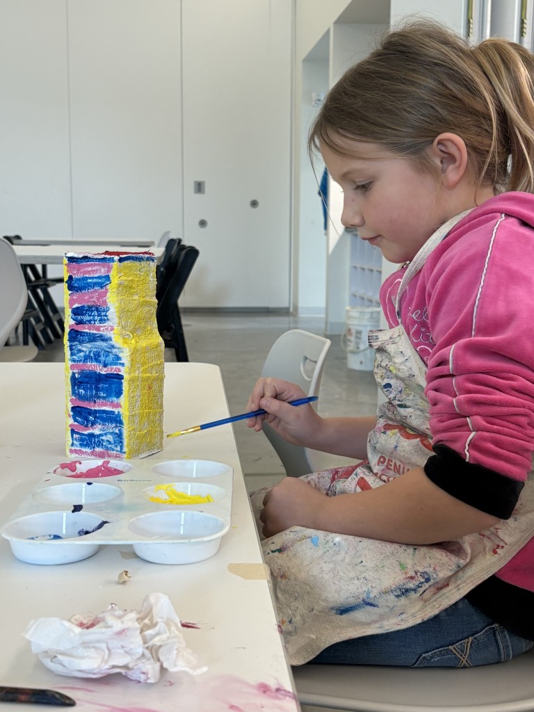 Family Art Day: Glow Up: Transformative Portraits Inspired by Derriann Pharr