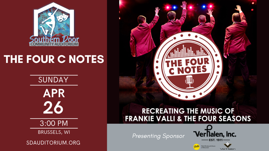 THE FOUR C NOTES: MUSIC OF FRANKIE VALLI & THE FOUR SEASONS