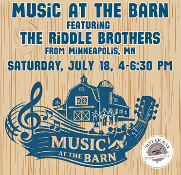 Music at the Barn featuring The Riddle Brothers