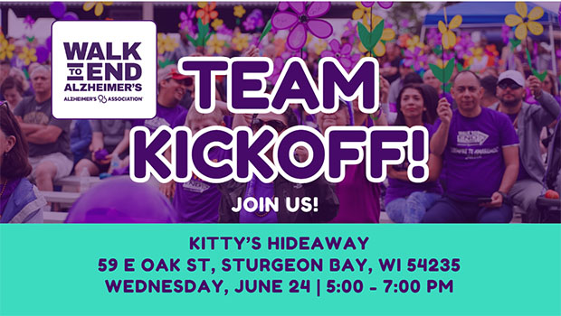 Walk to ENd Alzheimer's Team Kickoff