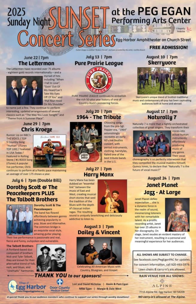 Peg Egan Concert: Pure Prairie League