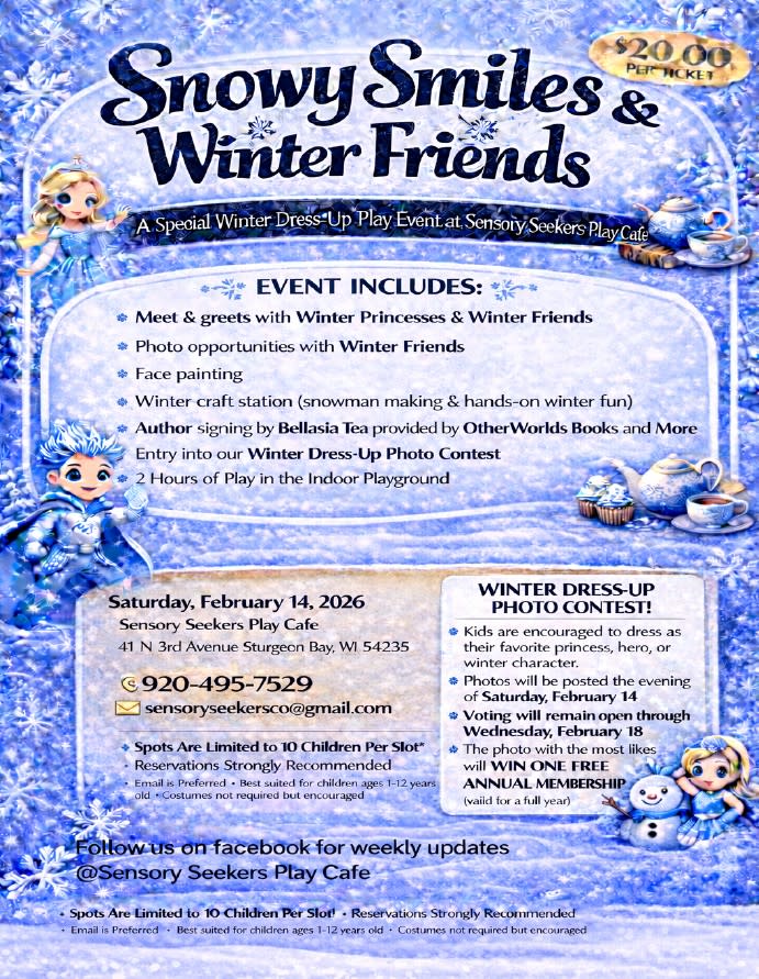 Snowy Smiles and Winter Friends