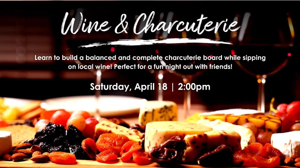 Charcuterie Board & Wine Experience