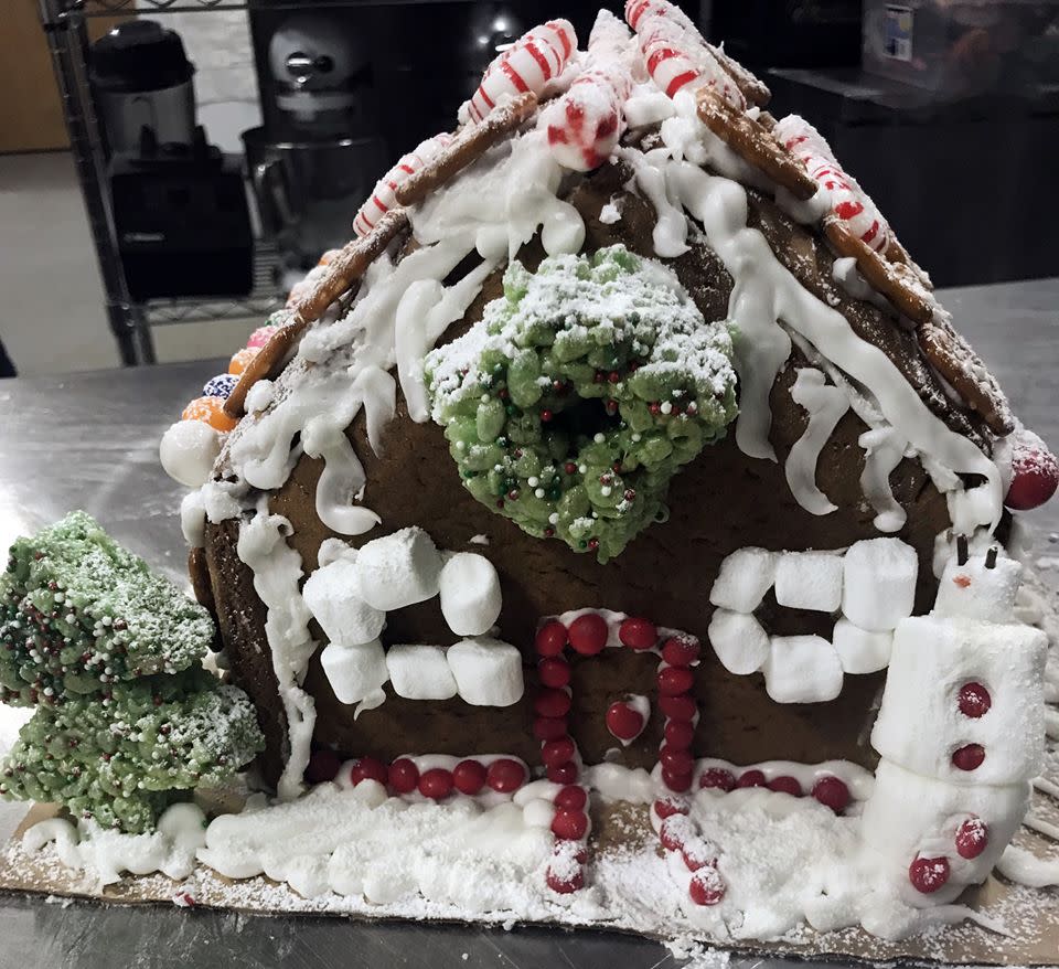Adult Gingerbread House Competition at Sprout Creek Farm