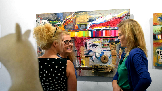 "Celebrating Color" Opening Reception at Womenswork.art
