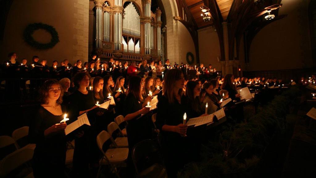 Cappella Festiva Lessons & Carols at Vassar College Chapel