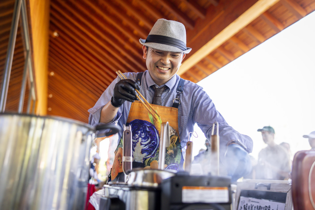 Father's Day at Dassai Blue Sake Brewery: Wagyu and Lobster Rolls