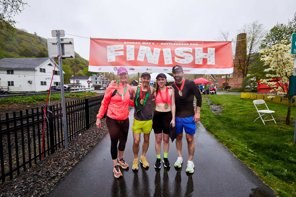 Rattlesnake Run on the Harlem Valley Rail Trail in Wassaic