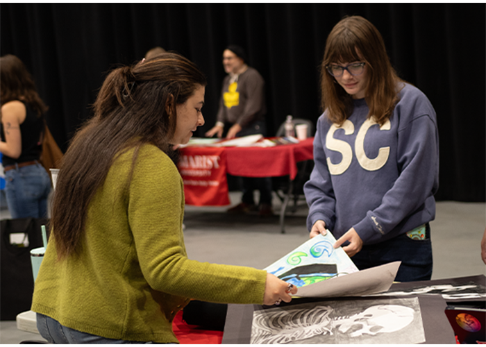 Hudson Valley Regional Portfolio Day for Aspiring Art Students at the MJN Convention Center