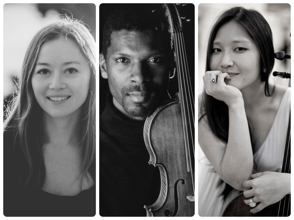 Azkana Trio Chamber Concert in the Beatrix Farrand Garden at Bellefield