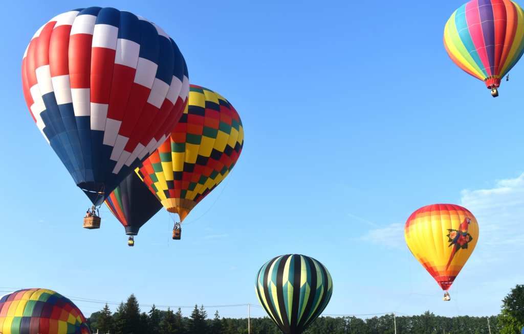 annual hot air balloon festival