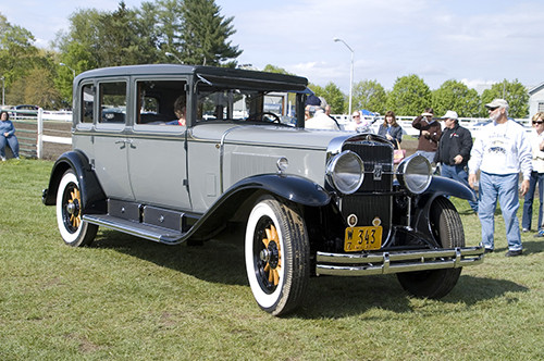 A Gathering of Old Cars at Staatsburgh State Historic Site