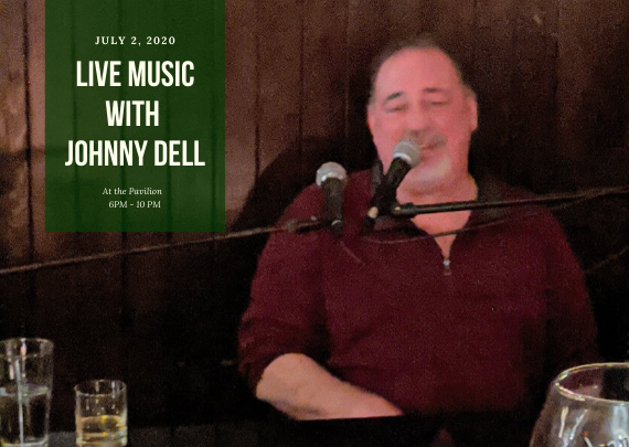 Live Music with Johnny Dell at Le Chambord at Curry Estate