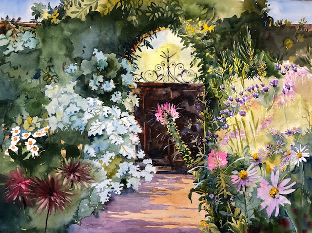 "Artists in the Garden" Plein Air Event at the Beatrix Farrand Garden at Bellefield