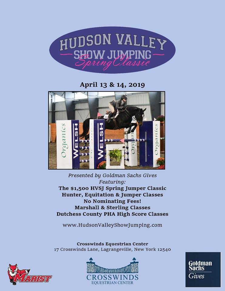 Hudson Valley Show Jumping Spring Classic at Crosswinds Equestrian Center