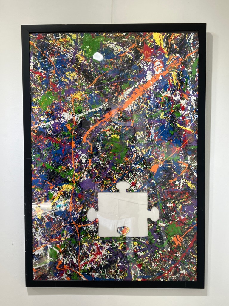 Latex on Canvas by Mark Grimaldi