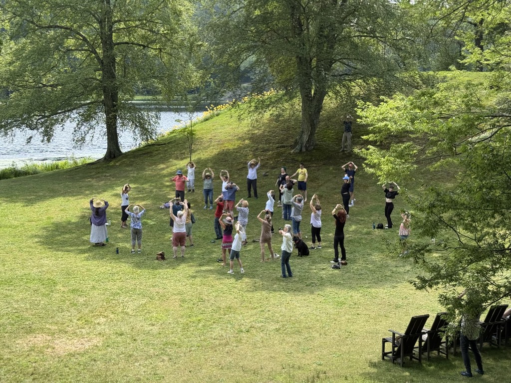 Qigong for Autumn at Innisfree Garden