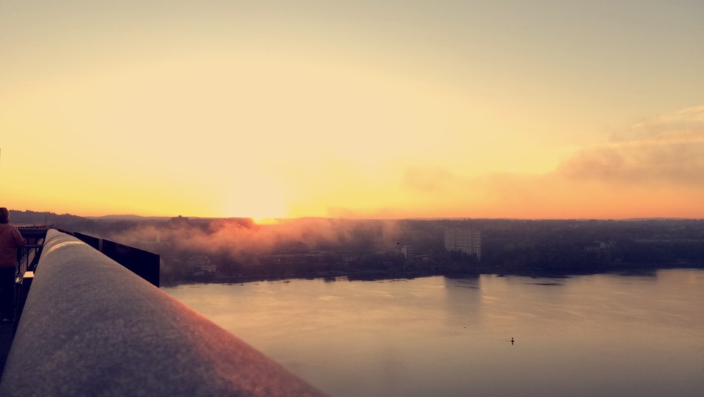 Sunrise Stroll at Walkway Over The Hudson