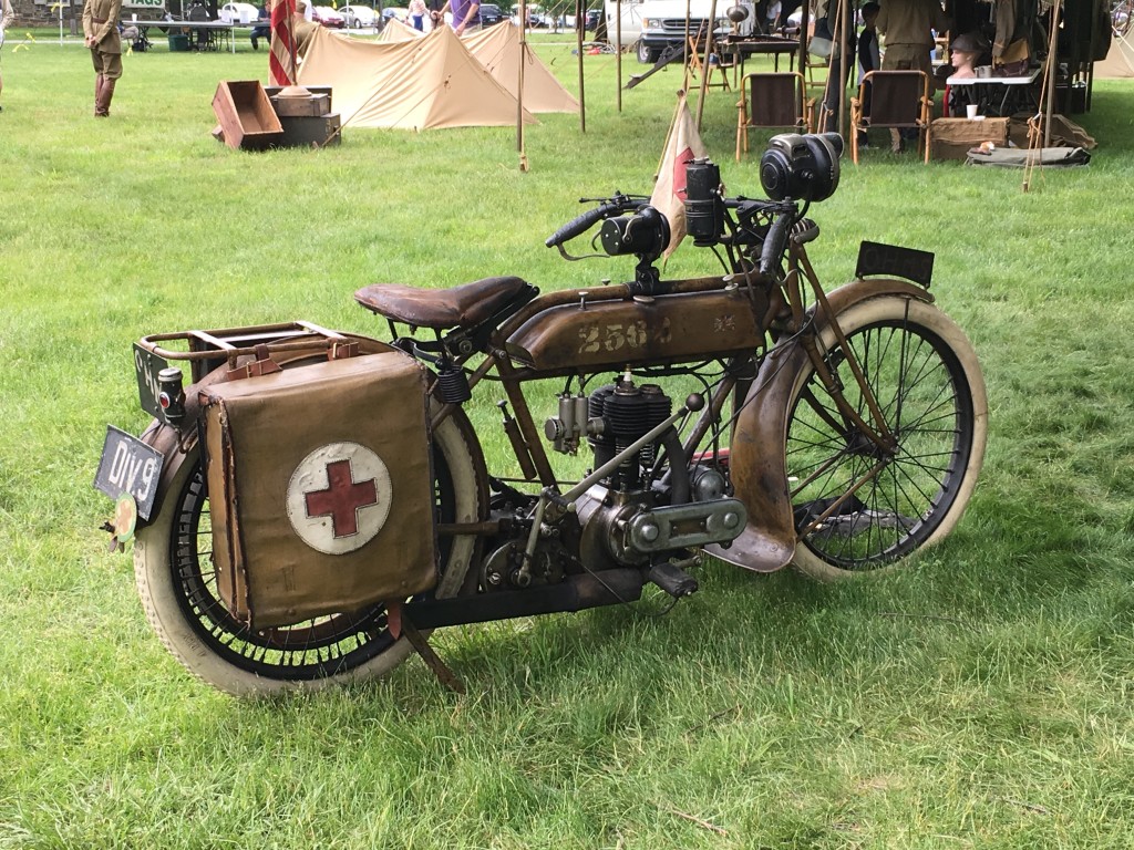 World War II Encampment on the Roosevelt Library Great Lawn