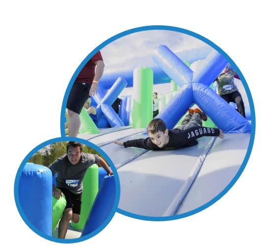 Cancelled: The 5K Insane Inflatable Run at Barton Orchards