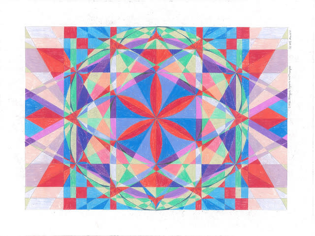 "Geometries of Color: Drawings by Stephen Kenney" Opening Reception at Vassars James W. Palmer III Gallery
