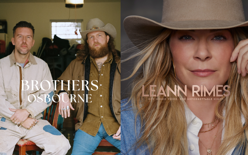LeAnn Rimes and Brothers Osborne