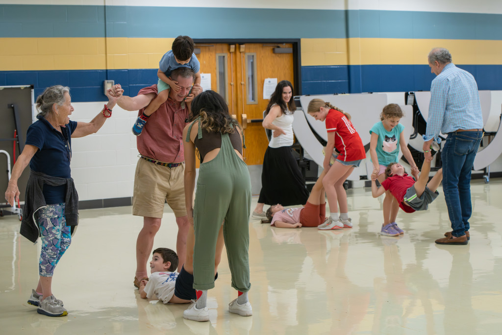 Family Alphabet Workshop with Pilobolus at Innisfree Garden