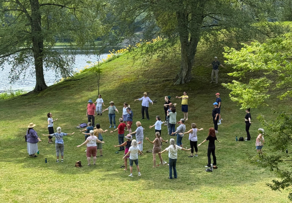 Qigong for Springtime at Innisfree Garden