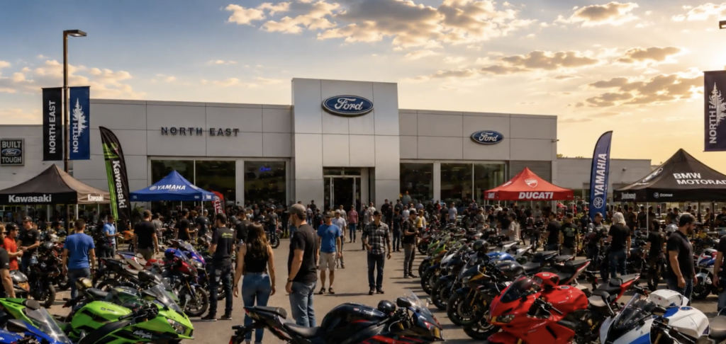Millerton's 175th Anniversary: Car & Motorcycle Show at North East Ford
