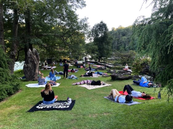 Sound Bath for Peace at Innisfree Garden with Ben Brown