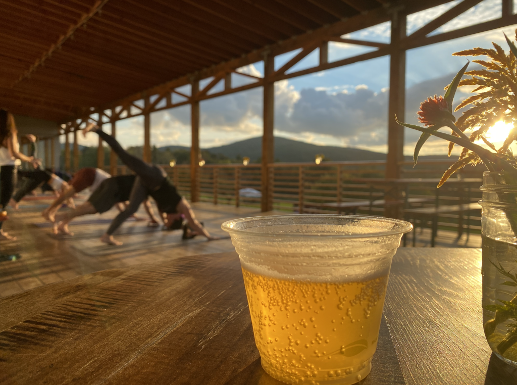 Sip n' Stretch Yoga at Treasury Cider at Fishkill Farms: Welcome Summer Solstice