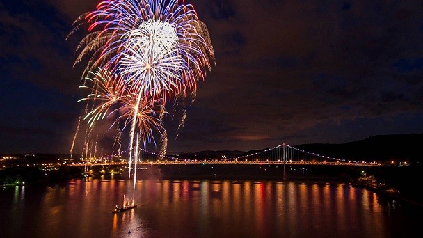 Walkway Over the Hudson 4th of July Fireworks Spectacular!