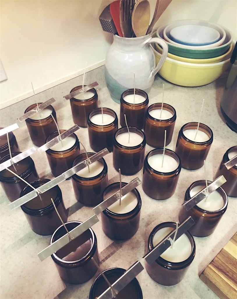 Lily & Marigold Home Hosts Candle-Making Class with Time to Burn Candle Studio