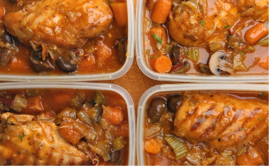 chicken & veggies