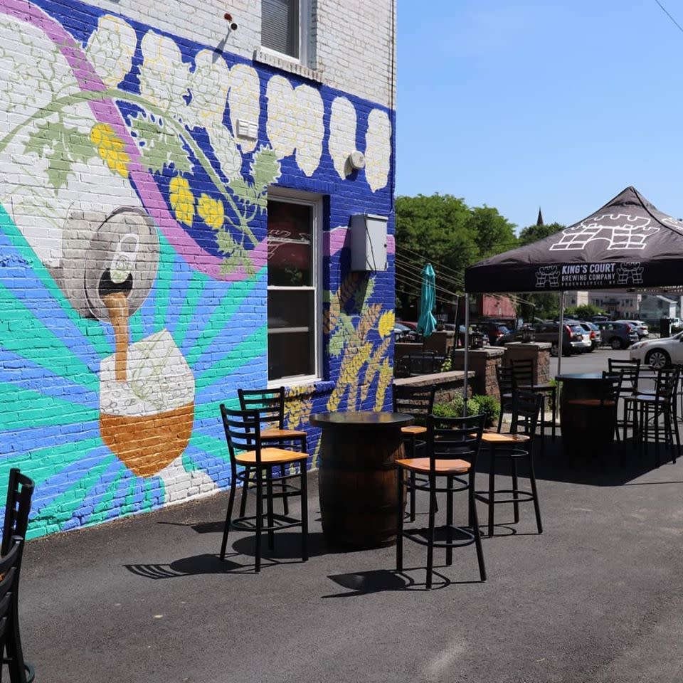 Thailicious Food Truck at Kings Court Brewing Company in Poughkeepsie