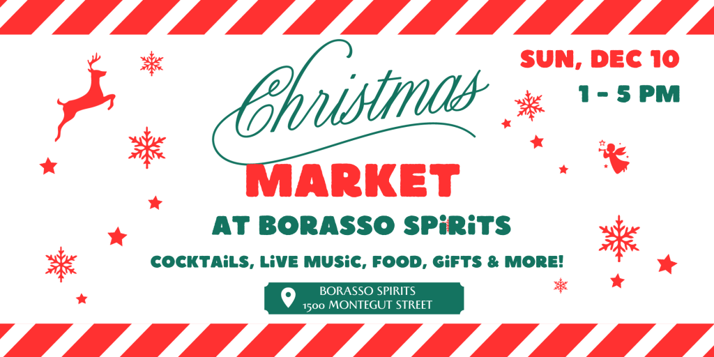 Christmas Market @ Borasso Spirits!