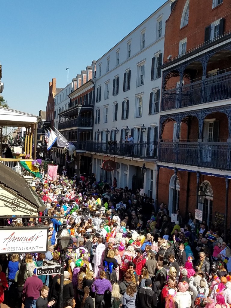 New Year's Eve Bourbon Street Balcony Party