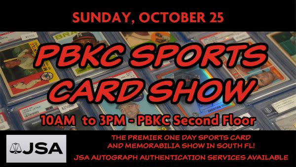 PBKC SPORTS CARD & MEMORABILIA SHOW – OCT. 25 photo