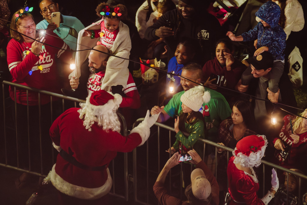 Delray Beach 100′ Christmas Tree Lighting Celebration and Yuletide Street Fair photo