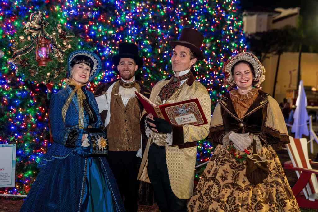 Delray Beach 100′ Christmas Tree Lighting Celebration and Yuletide Street Fair photo