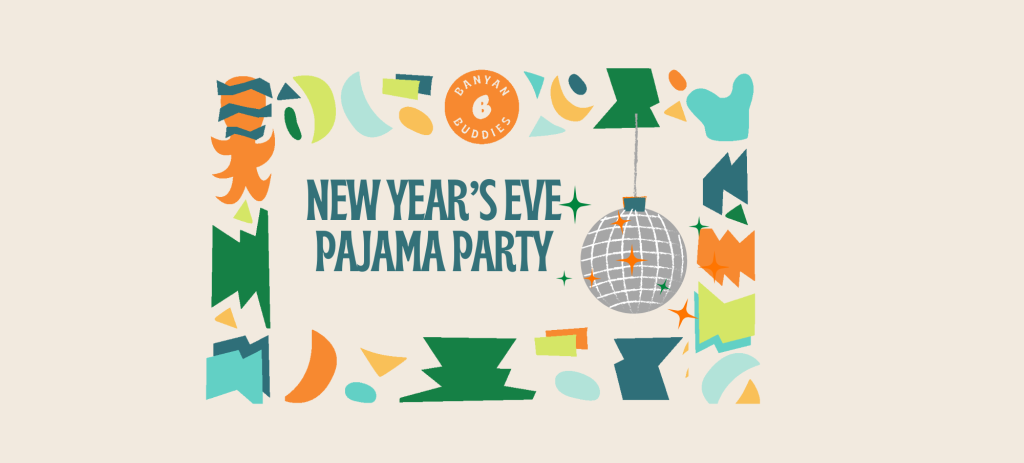 Foto von der Silvester-Pyjama-Party im Banyan Buddies Kids Club